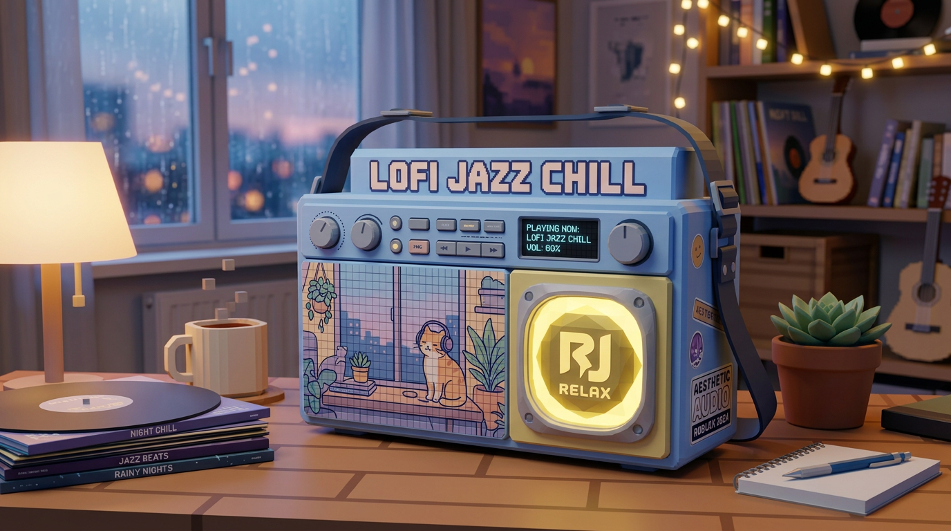 Melhores IDs de Música Lofi, Jazz e Chill no Roblox