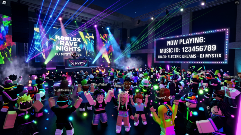 Melhores IDs de Música Rave e EDM no Roblox