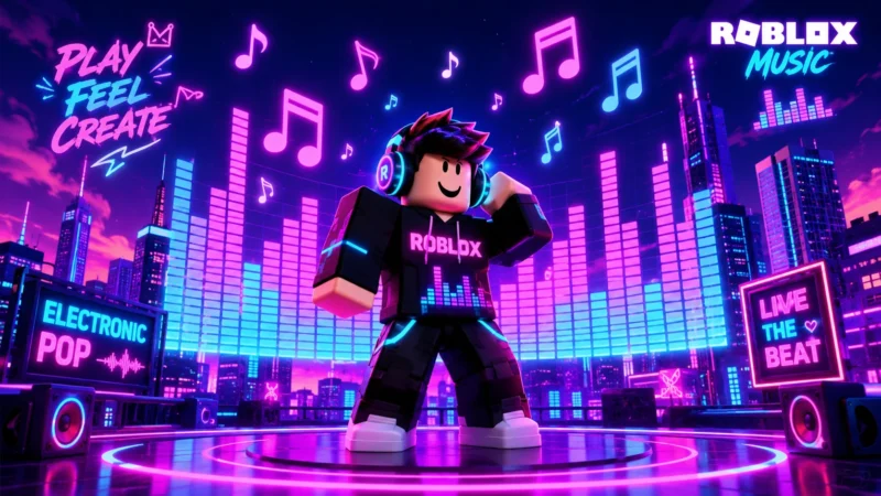 Melhores IDs de Música Eletrônica e Pop no Roblox