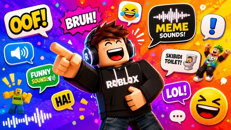 Melhores IDs de Sons e Memes no Roblox