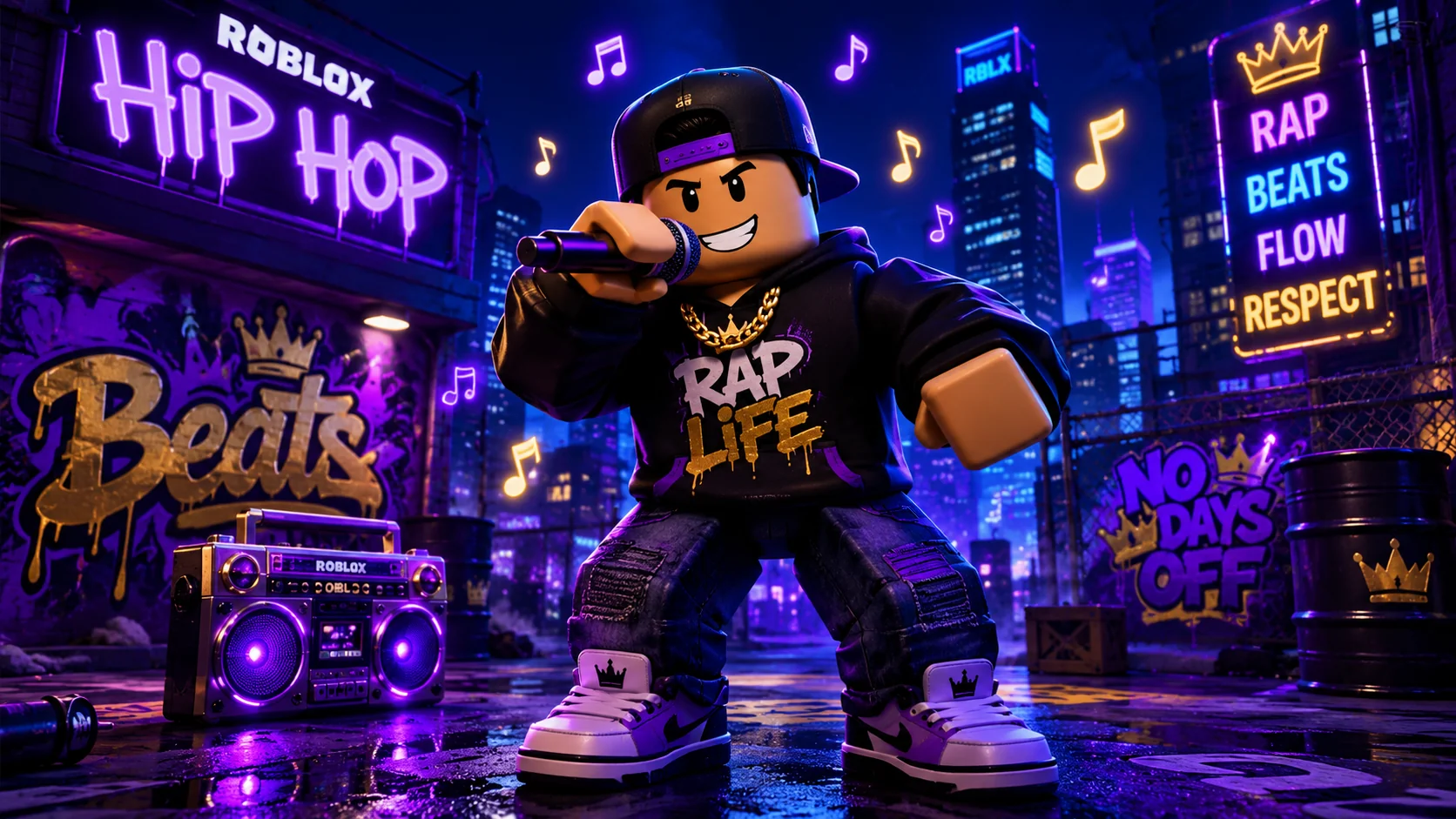 Melhores IDs de Música Hip Hop e Rap no Roblox